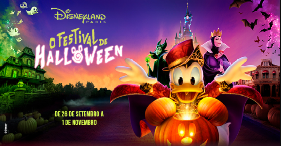 Halloween na DisneyLand® Paris