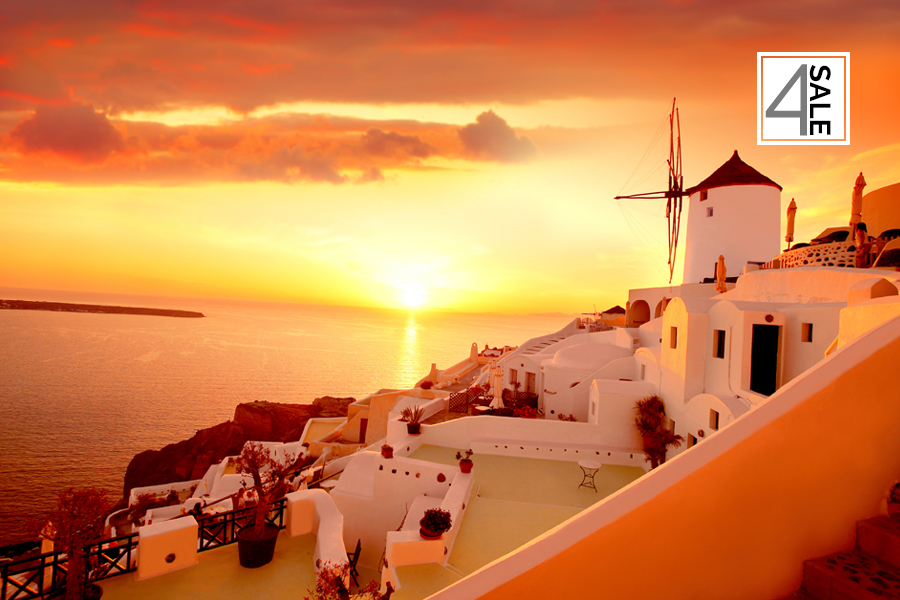 Atenas e Santorini
